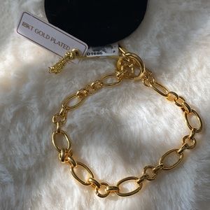 NWT 18k Gold Plated Bracelet